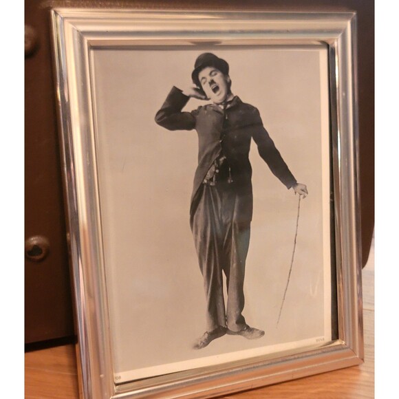 Charlie Chaplin (1954)—Vintage Photograph 8"x11" black & white photo - Picture 7 of 16